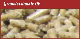 bois en Granules dans le 06