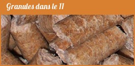 bois en Granules dans le 11