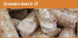 bois en Granules dans le 21