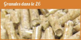 bois en Granules dans le 26