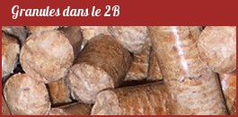 bois en Granules dans le 2B