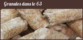 bois en Granules dans le 63