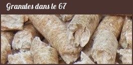 bois en Granules dans le 67