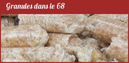 bois en Granules dans le 68