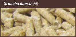 bois en Granules dans le 69