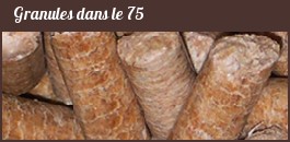 bois en Granules dans le 75