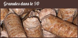 bois en Granules dans le 90